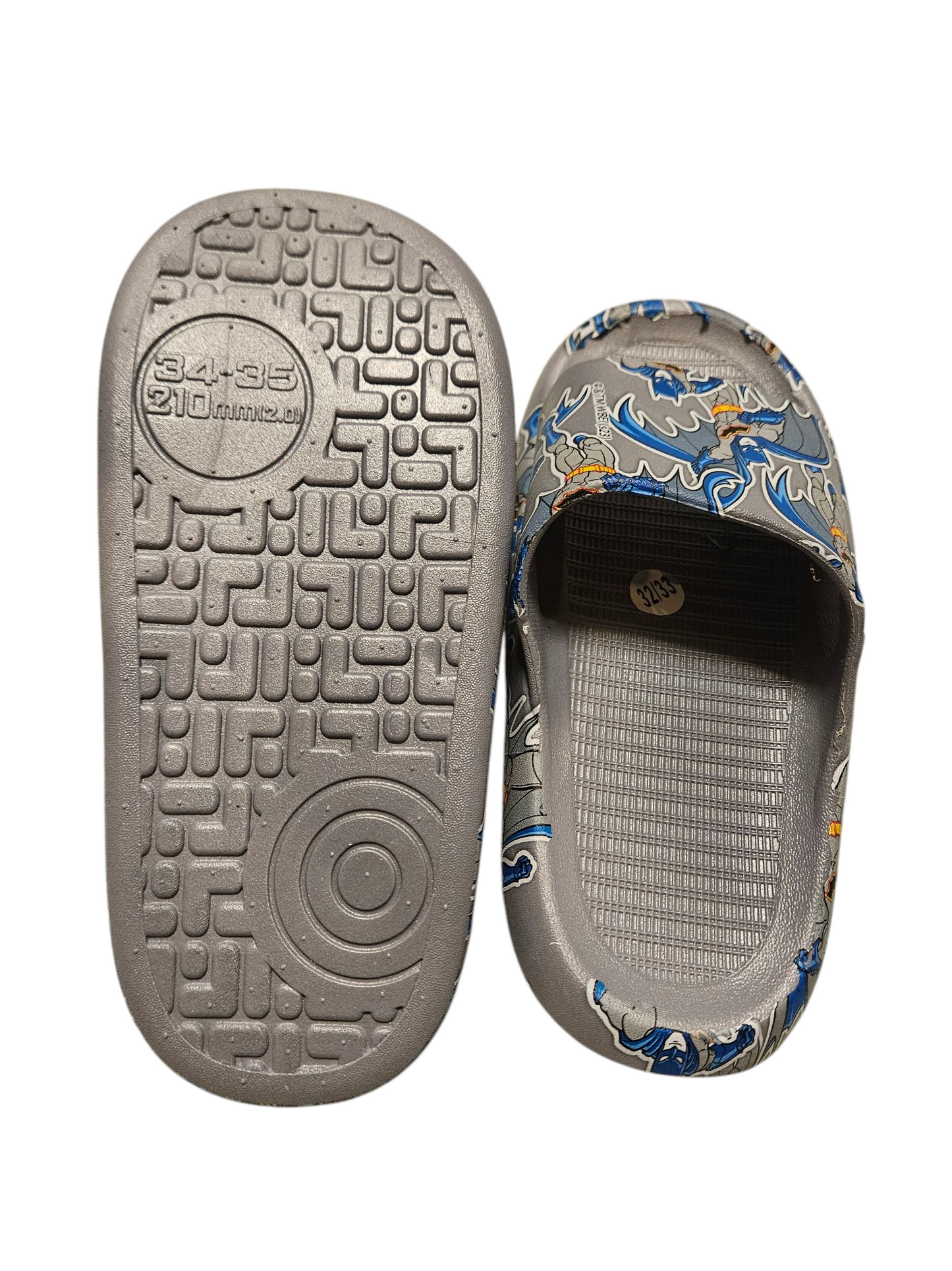 Unisex Kinder Badeschlappen Batman-Schaufel-Flip-Flops