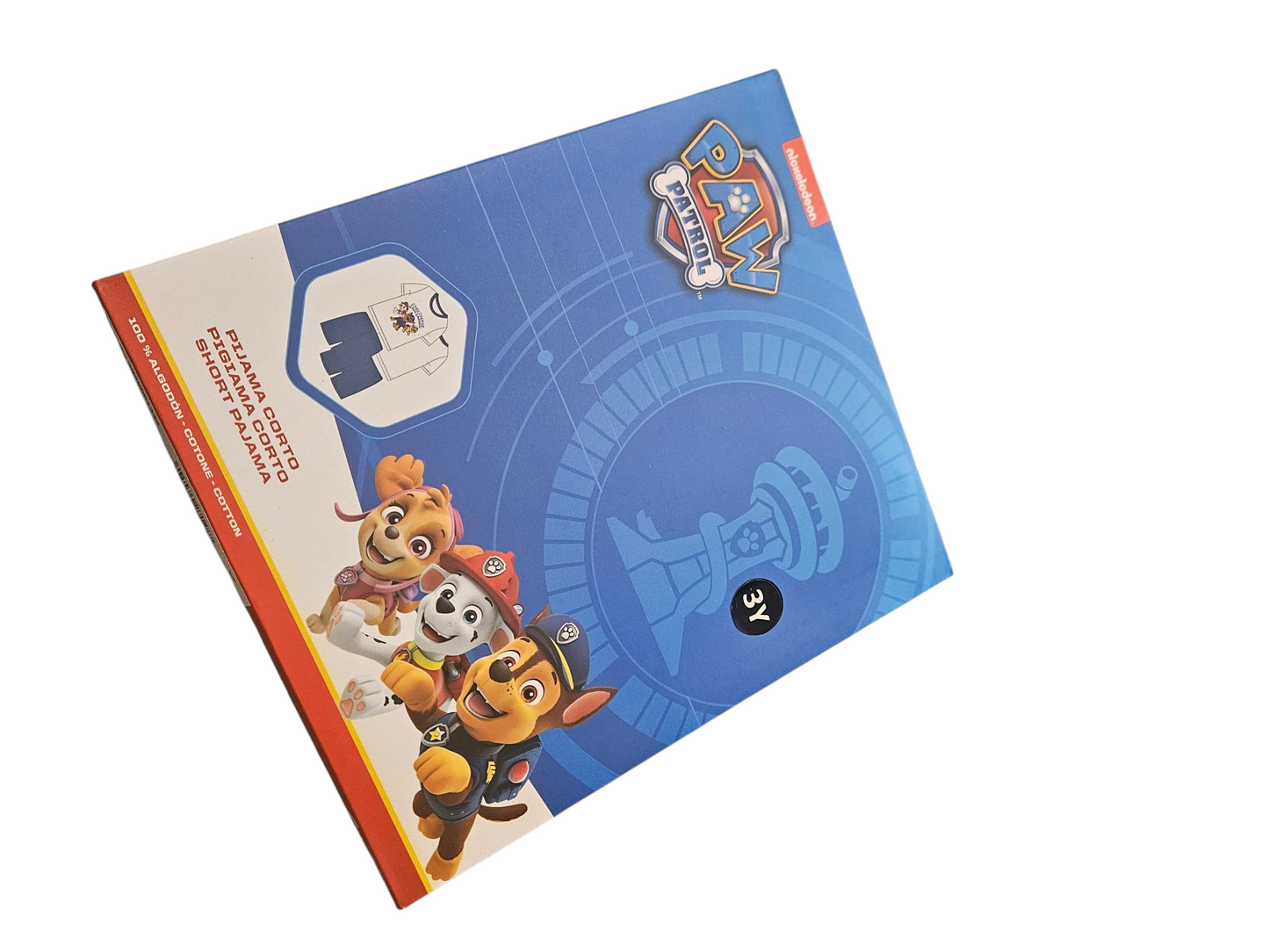 Schlafanzug für Kinder Paw Patrol Sommerpyjama für Jungen (Dunkel)
