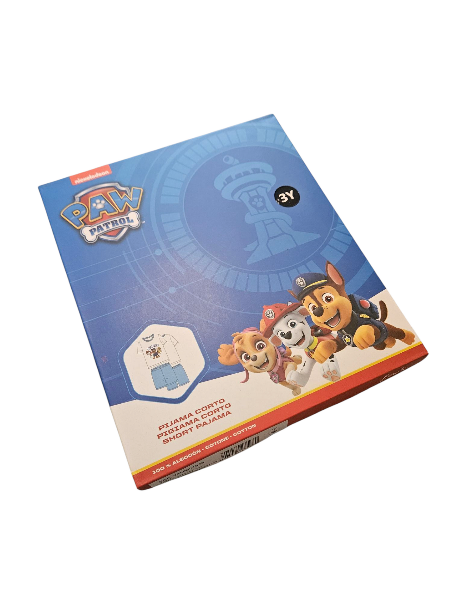 Kinder Schlafanzug Paw Patrol für Jungen (Hell)