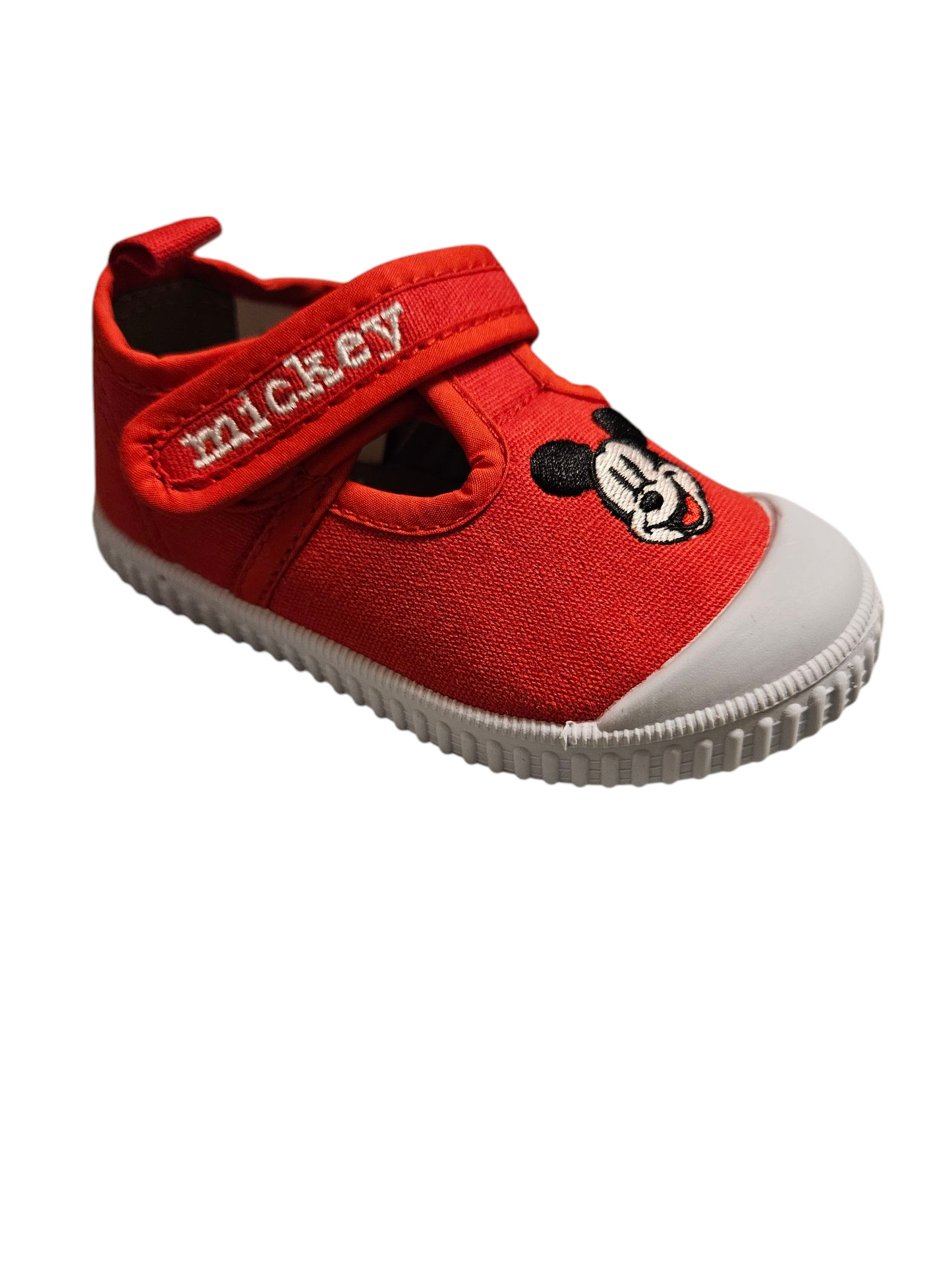 Rote Mickey Mouse Schuhe für kleine Entdecker