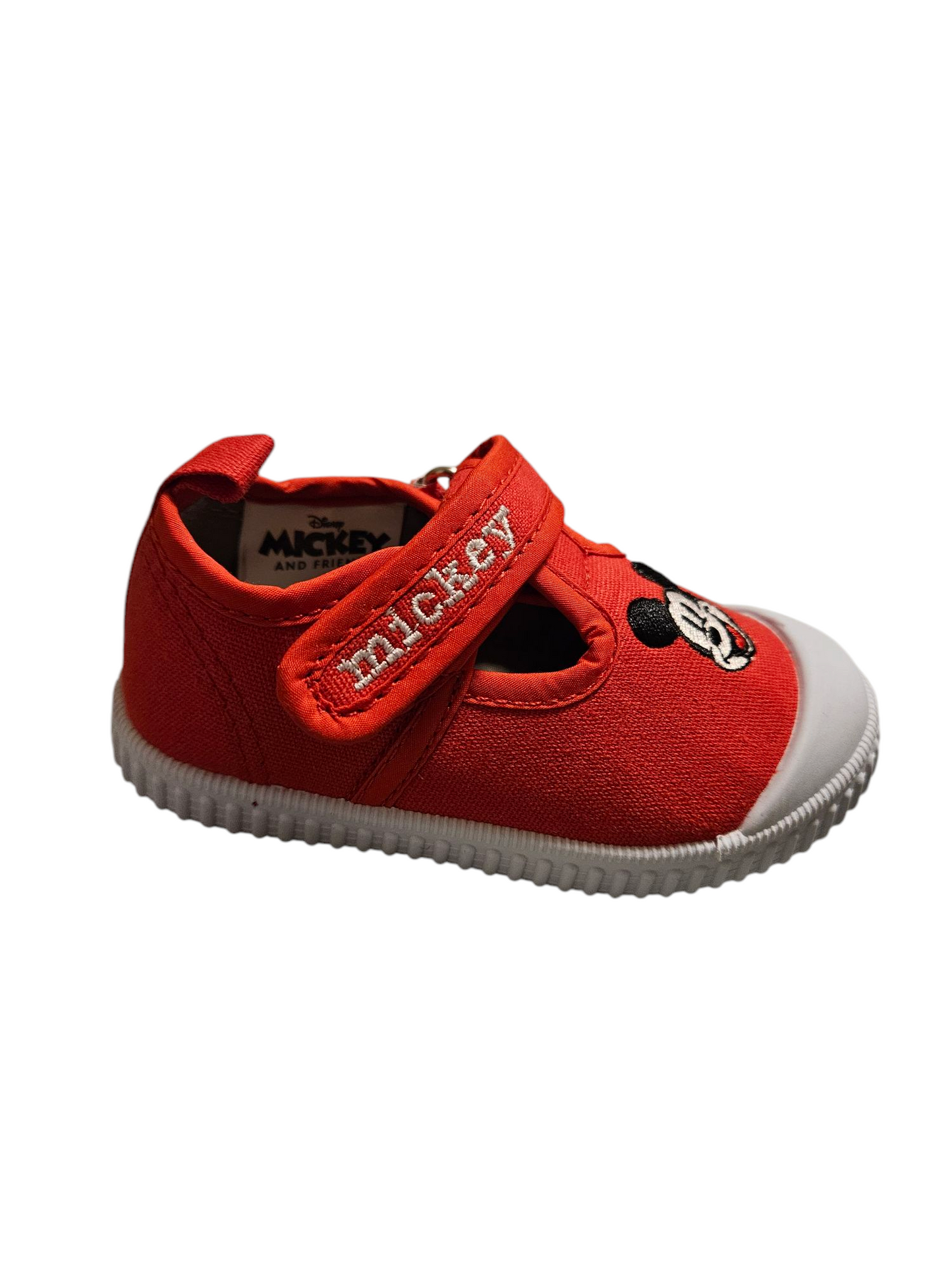Rote Mickey Mouse Schuhe für kleine Entdecker