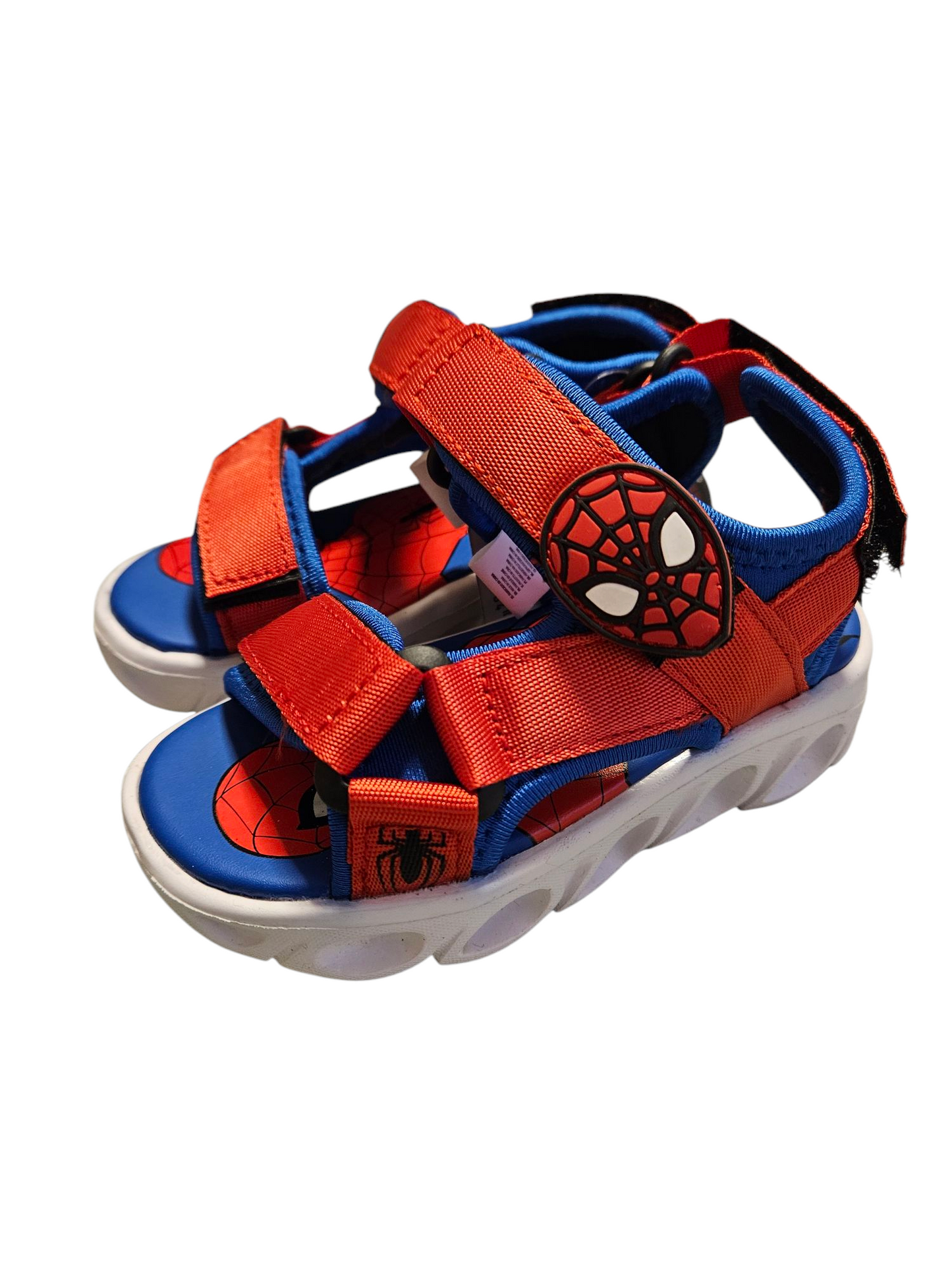 Spiderman-Sandalen für kleine Superhelden