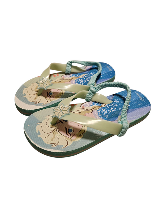 Flip-Flops mit Elsa-Motiv (Disney "Die Eiskönigin")