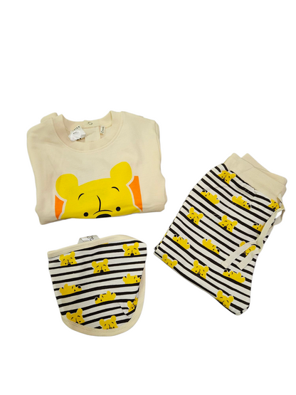 Winnie Puuh-Trainingsanzug mit Latz