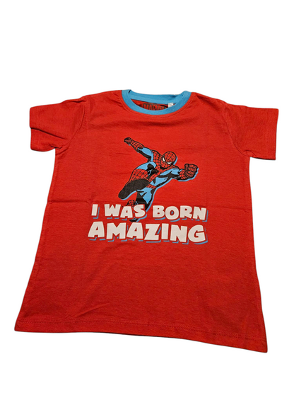 Unisex Kinder Spiderman T-Shirt