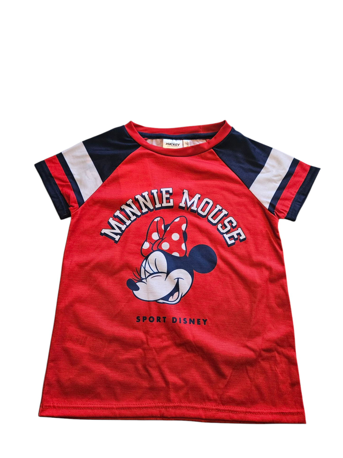 T Shirt + kurze Hosen] mit der Figuren von Minnie Mouse bedruckt