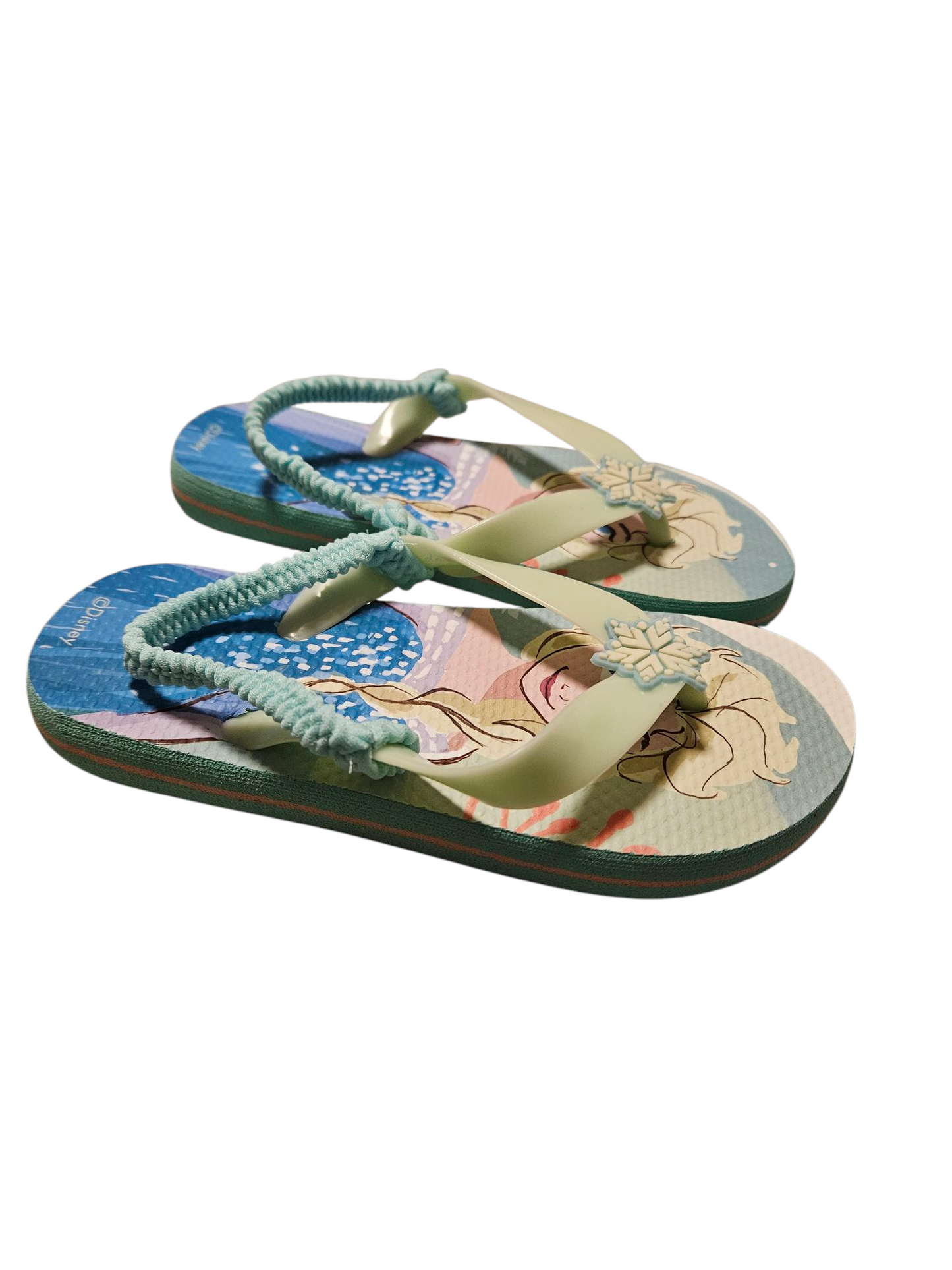 Flip-Flops mit Elsa-Motiv (Disney "Die Eiskönigin")