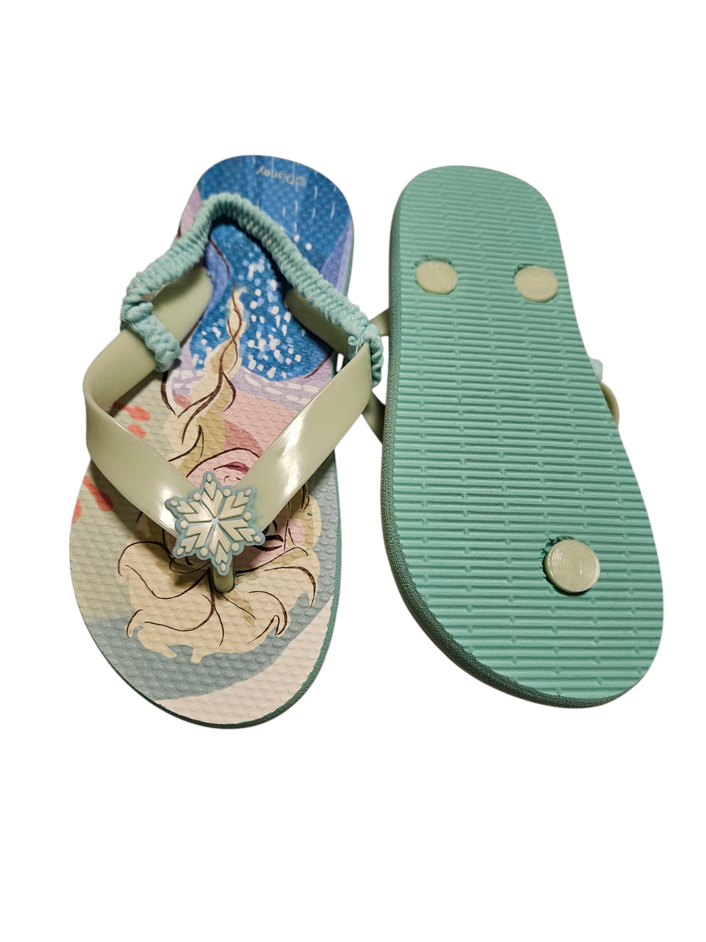 Flip-Flops mit Elsa-Motiv (Disney "Die Eiskönigin")